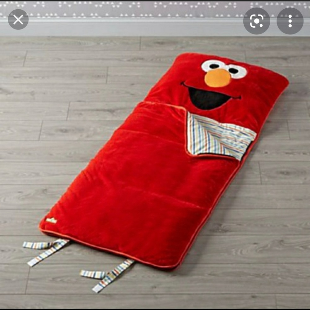 NWT Land of Nod Sesame Street Elmo Sleeping Bag